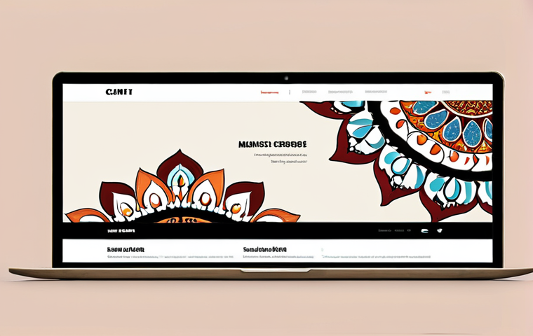 **

*   **Prompt:** Minimalist website header. Clean design, Malaysian batik-inspired pattern as subtle background, focus on a modern font promoting local business. Light, airy feel.

**