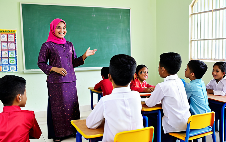 자바스크립트 성능 분석을 위한 실시간 모니터링 도구 - A professional Malaysian businesswoman in a modern batik dress, standing in front of the Petronas Tw...