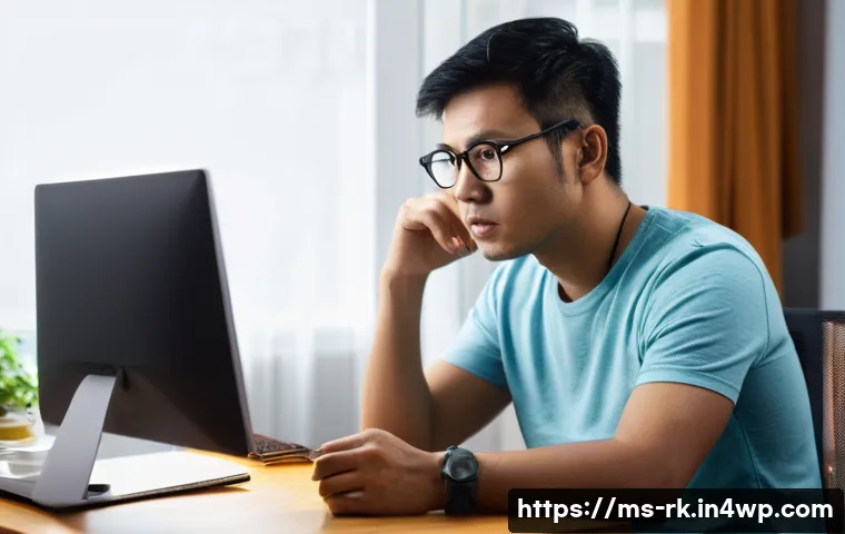 자바스크립트 성능 향상을 위한 리소스 사용 최적화 - **Prompt:** A medium shot of a frustrated male software developer, appearing to be in his late 20s t...